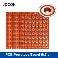 10Pcs PCB Prototype Board 5x7 cm Circuit Protoboard Universal DIY Matrix Single Row Continuous Hole Soldering Plate