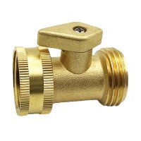 hot【DT】✾۞  3/4 Inch Garden Hose Shut Faucet Rust Proof Lawn Gardening