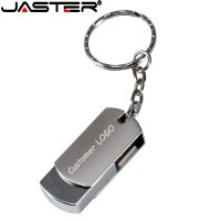 JASTER Metalen USB Flash Drive Pendrive 64GB 32GB 16GB External Storage 8GB Pen Drive Mini U Stick Memory Stick Free Custom LOGO