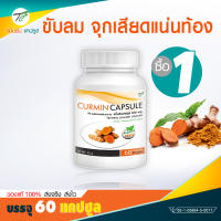 ?ส่งฟรี! ส่งไว รับสินค้า 1-2 วัน? ขมิ้นชันชนิดแคปซูล บรรเทาอาการ ปวด จุก เสียด แน่นท้อง ท้องอืด ท้องเฟ้อ (60 แคปซูล)