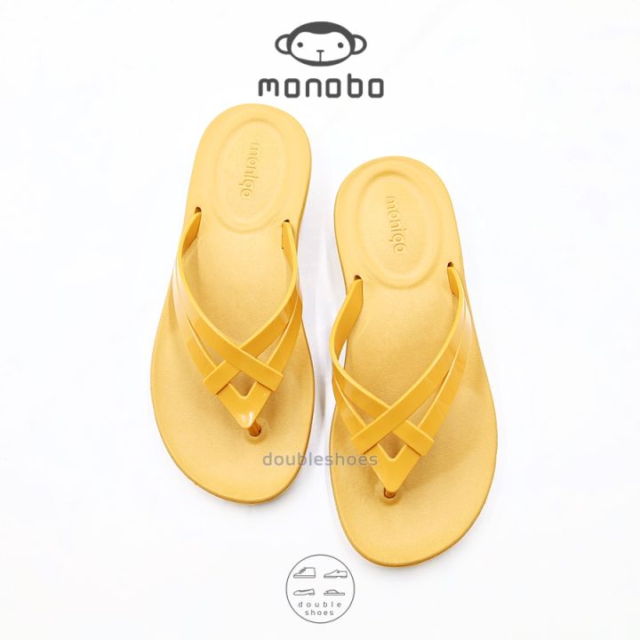 monobo-รองเท้าแตะแบบหนีบ-พื้นใหม่นุ่ม-โดนน้ำได้-รุ่น-92205-ไซส์-5-8