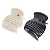 12 Pieces Salon Hot Roller Hair Clips Insulation Claw Curler Replacement Clamp for Women Girls Hair Section Styling Tool