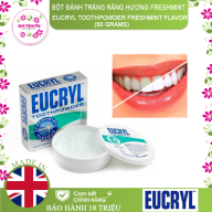 Bột đánh trắng răng Eucryl hương Freshmint 50 Grams thumbnail