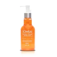 ? SOMSAI NATURAL VITAMIN LIQUID SOAP 300 ml.สบู่เหลวล้างหน้าส้มใส [ Beauty Face ]