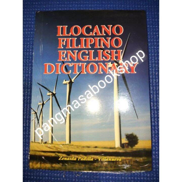 Authentic ILOCANO FILIPINO ENGLISH DICTIONARY BY VILLANUEVA Lazada PH