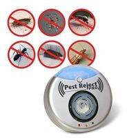 เครื่องไล่หนูและแมลงความถี่สูงพิเศษรุ่น Pest Reject Pro Ultrasonic ครอบคลุมพื้นที่ 300ตารางเมตร ใช้ไฟบ้านมีปลั๊กในตัวใช้