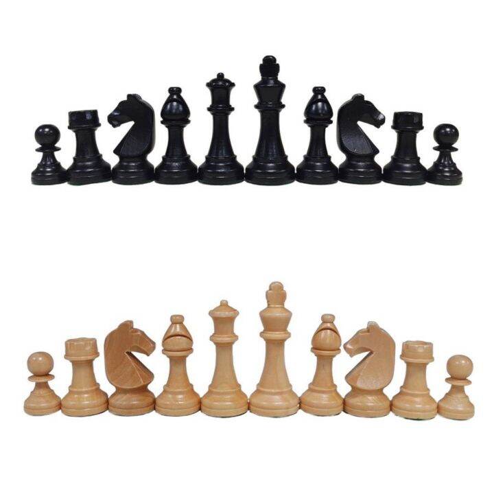 3‘’ Solid Wood Chess Pieces With Big Base Chess Collection，Premium
