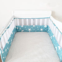 Anticollision Baby Crib Bed Bumper, 180*30cm Baby Crib Protector For Newborns, Safety Baby Bed Around Linen Cot Fence