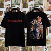 เสื้อยืดขนาดใหญ่สำหรับผู้ชายเสื้อเชิ้ตทรงโคร่ง Taylor Swift TheErasTour Concert เสื้อยืดขนาดใหญ่ Unisex ชายและหญิง-QFH ทั้งหมดดีเกินไป