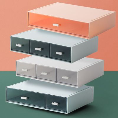 ”【；【-= Stackable Desk Organizer - Maximize Space With Multilayered Storage Convenient Drawer Storage Box