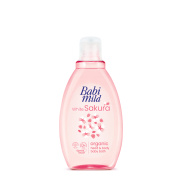 Sữa Tắm Gội Trẻ Em Babi Mild White Sakura 180ML