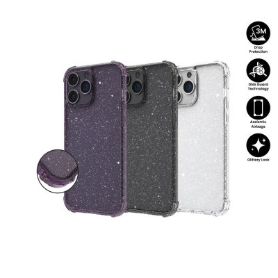 Apple iPhone 14 / 14 Pro/ 14 Plus/ 14 Pro Max X-One Drop Guard Pro (Glitter Series) เคสโทรศัพท์กันกระแทก