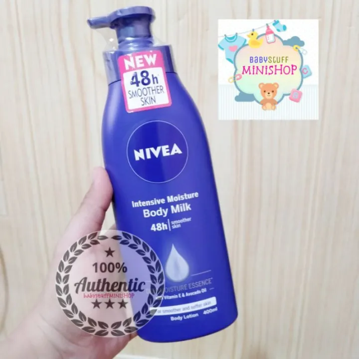 SALE AUTHENTIC NIVEA body milk lotion 400 ml or 250ml expiration 2024