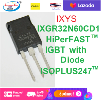 IGBT IXGR  32N60CD1 HiPerFAST IGBT with Diode ISOPLUS247 600V 47A By IXYS Corporation