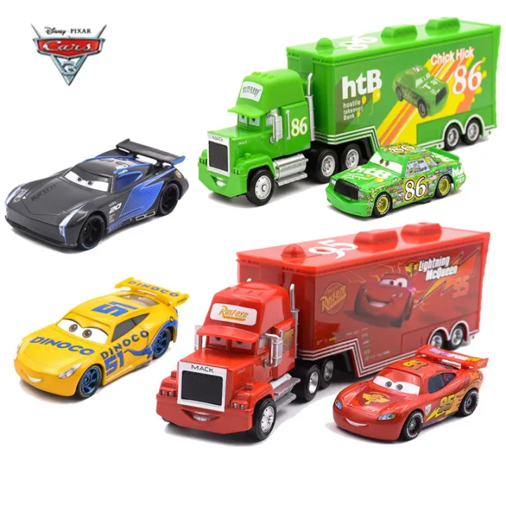Freefire Cars 3 Spielzeug-Set – Lightning McQueen & Truck Aus Diecast-Metal