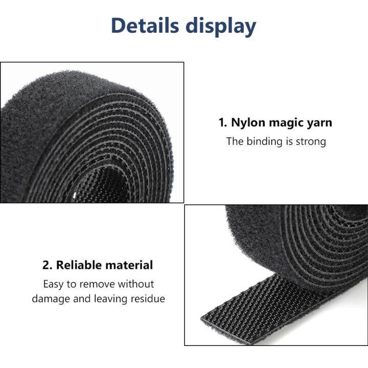 1cm-1-5cm-2cm-width-cable-management-black-fastener-tape-cable-organizer-adhesive-hook-and-loop-tape-cable-ties