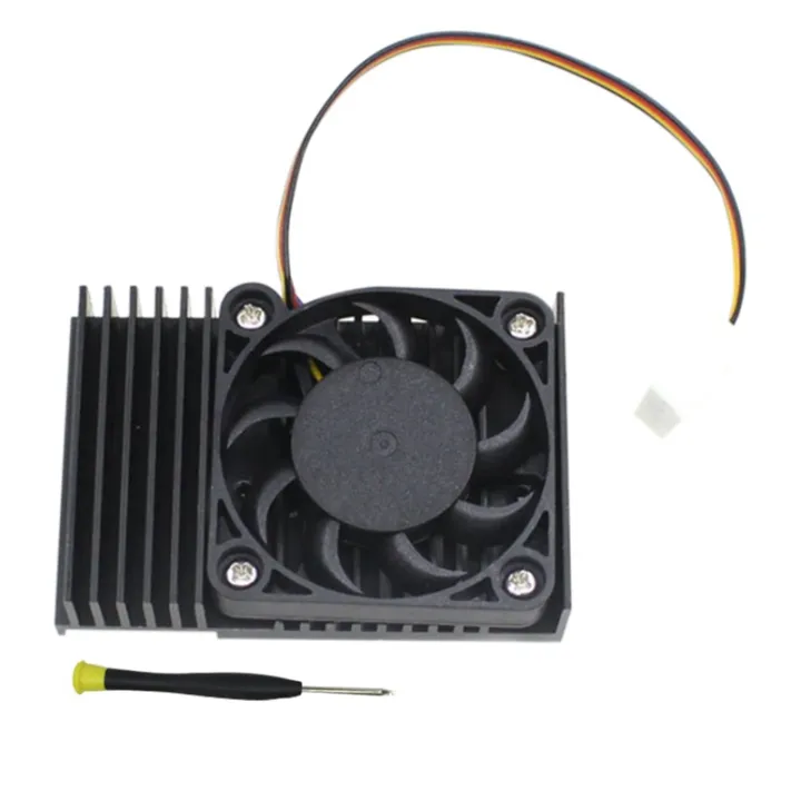 Cooling Fan for Jetson Nano B01 2GB Aluminum Alloy Heat Sink Fan Thermal Conductive Heat Sink