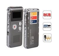 SK-012 8GB Spy Mini USB Flash Digital Audio Voice Recorder Dictaphone MP3 Player Grey Pen Drive Grabadora Gravador de voz