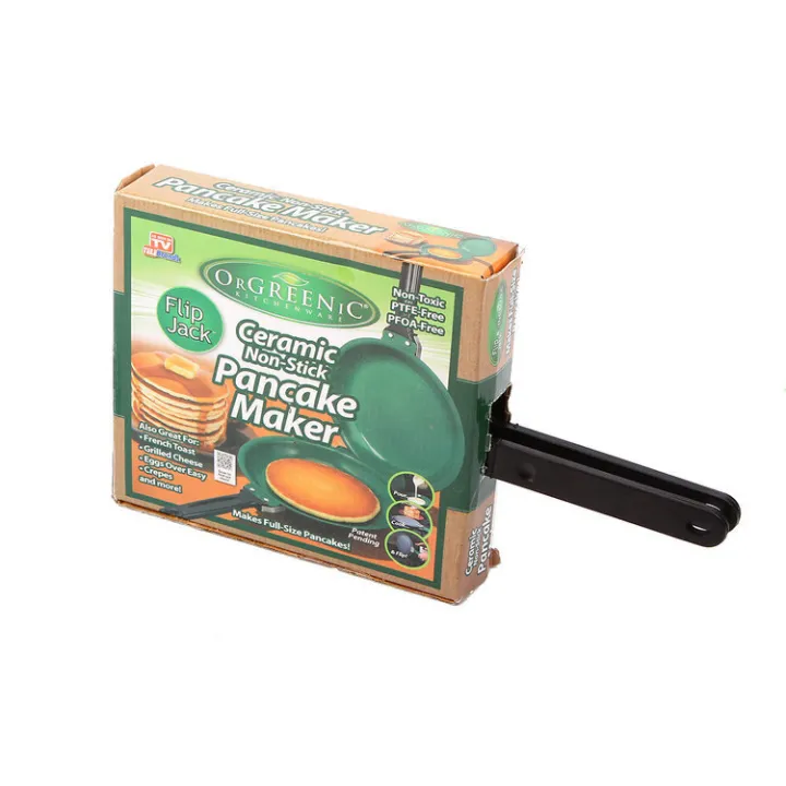 Flip Jack Pan Ceramic Pancake Maker cake Pan Lazada PH
