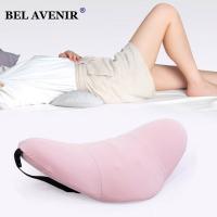 Lumbar Spinal Back Car Seat Back Cushion Pillows Soft Memory Foam Lower Back for Car Seat Office Chair Sleeping Pillow