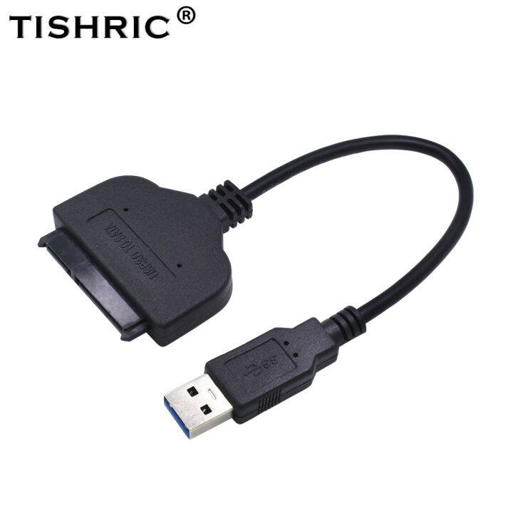 TISHRIC Haed Drive Cable SATA TO USB Hard Drive USB SATA Adapter Cable