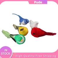 PUDE 5 Pcs ขนนกและโฟมเทียม นกขนนกเทียม เล็กๆน้อยๆ สีสันสดใส เครื่องประดับตกแต่งรูปนก เครื่องรางเขตร้อน นกแก้วปลอมสำหรับงานฝีมือฤดูร้อนป่าสมัยใหม่ สวนในสวน