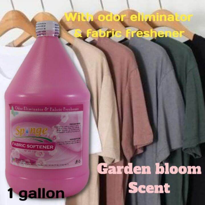 SPONGE fabric softener with odor eliminator fabric freshener 1 gallon