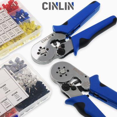 European style tubular insulated terminal crimping pliers needle-shaped cold terminal crimping pliers 46 side type HSC86-6