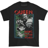 Hot sale New Of The World Official Merchandise T-Shirt QUEEN Band T-Shirt - Adult T-Shirt - Mens T-Shirt  Adult clothes