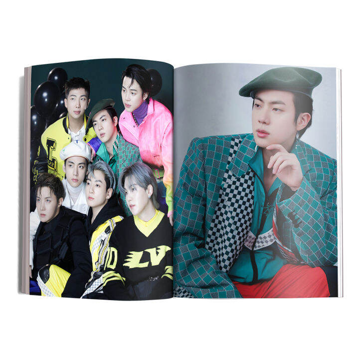 โฟโต้บุ๊ค-photobook-อัลบั้มรูปภาพ-52-หน้ารวมปก-ขนาด-10-5-14-cm-kpop-บีทีเอส-bts-deco-kit