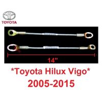 SALE สลิงฝากระโปรงท้าย Toyota Hilux Vigo MK6 MK7 SR5 2005-2015 สายห้อยกระบะหลัง ลวดสลิง โตโยต้า วีโก้  สลิงท้ายกระบะ 14" ยานยนต์ อุปกรณ์ภายนอกรถยนต์ อื่นๆ