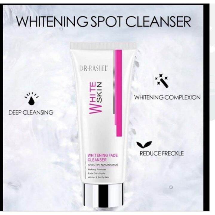 Dr. Rashel white skin arbutin & niacinamide facial wash Lazada PH