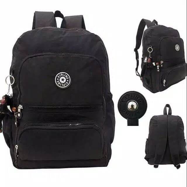 [COD]Ready Backpack kipling Bag Carrying Bag Men Women kipling Black