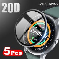 20D Curved Edge Soft Protective Film Cover For Imilab KW66 Bluetooth 5.0 Smart Watch Full Coverage Screen Protector (Not Glass Printing Stamping