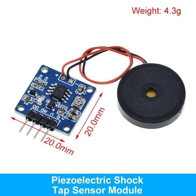 Piezoelectric Shock Tap / Ceramic Piezo / 801s Shake / Sw420