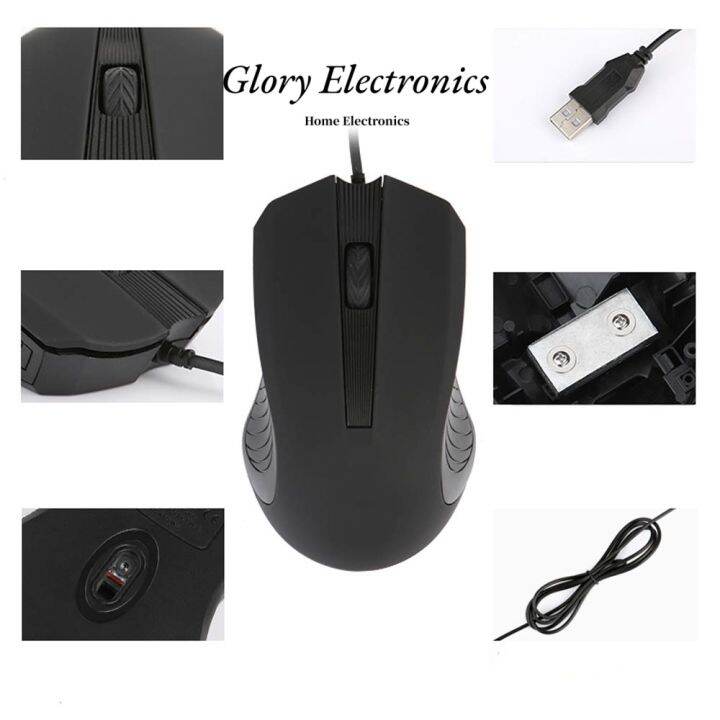 Glory M001 (Phantom) Wired Mouse for Office/Gaming Perfect for Productivity and Gaming Lazada PH