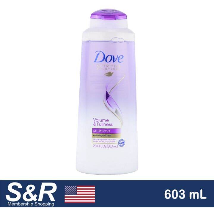 【cod】 Dove Nutritive Solutions Volume And Fullness Shampoo 603ml Lazada Ph