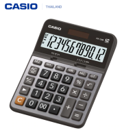 Casio เครื่องคิดเลข ขนาดกะทัดรัด ของแท้ 100% รุ่น DX-120B (Silver) 12 digit เหมาะสำหรับใช้งานทั่วไป ขนาดกลาง คาสิโอ สีเงิน จำนวน 12 หลัก DX120B DX120 ของใหม่ ของแท้ 100%ประกันศูนย์เซ็นทรัลCMG 2 ปีจากร้านMIN WATCH