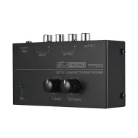 Ultra-Compact Phono Preamp PP500 with Bass Treble Balance Volume Adjustment Pre-Amp Turntable Preamplificador