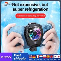 ✜ Silent Glare With Temperature Digital Display Phone Cooling Fan Cell Phone Cool Heat Sink Game Cooler Mobile Phone Radiator