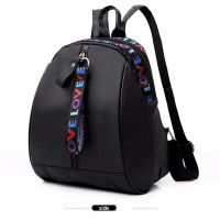 Double Back School Bag All-match Backpack Trendy School Bag Webbing Backpack Fashion Backpack Colorful Backpack