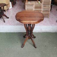 โต๊ะไม้สัก โต๊ะข้าง(teak table, side table)โต๊ะวางของ ขนาด กว้าง50xลึก50xสูง66 Cm สีเสี้ยนดำ ประกอบสำเร็จแล้ว พร้อมใช้งาน แข็งแรงทนทาน