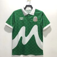 2022 2023 ล่าสุด เสื้อกีฬาแขนสั้น ลายทีมชาติฟุตบอล Mexico 1995 วินเทจ ไซซ์ S-XXL AAA