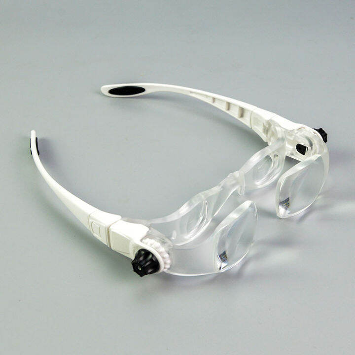 2.0x4.0x Zoom Mobile Phone Eyeglass Magnifying Glass Glasses Loupe