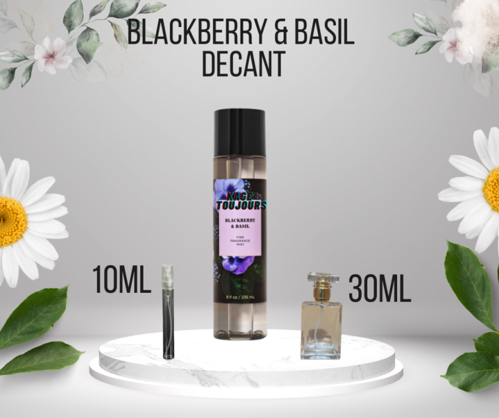 Blackberry Basil Bath and Body Works DECANT/TAKAL Lazada PH