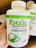 Kyolic® Aged Garlic Extract™ Cardiovascular Formula 100,  300 Capsules (Wakunaga) ไคโอลิค สูตรดั้งเดิม