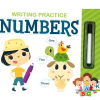 สินค้าเพื่อคุณ หนังสือ Writing Practice: Numbers Wipe - Clean Book : 9781640381711