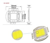 ลูกปัดแสงพลังงานสูงสีส้ม600-605nm 20-24โวลต์3000mA 45mil LED ชิปสำหรับ DIY ฉุกเฉินโคมไฟไฟแสดงสถานะสปอตไล