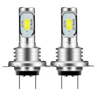 2Pcs H7 LED Headlight Kit 80W 10000LM Hi Or Lo Beam Bulbs 6000K White IP 68 Waterproof Led Bulbs Fog lights Car Accessories