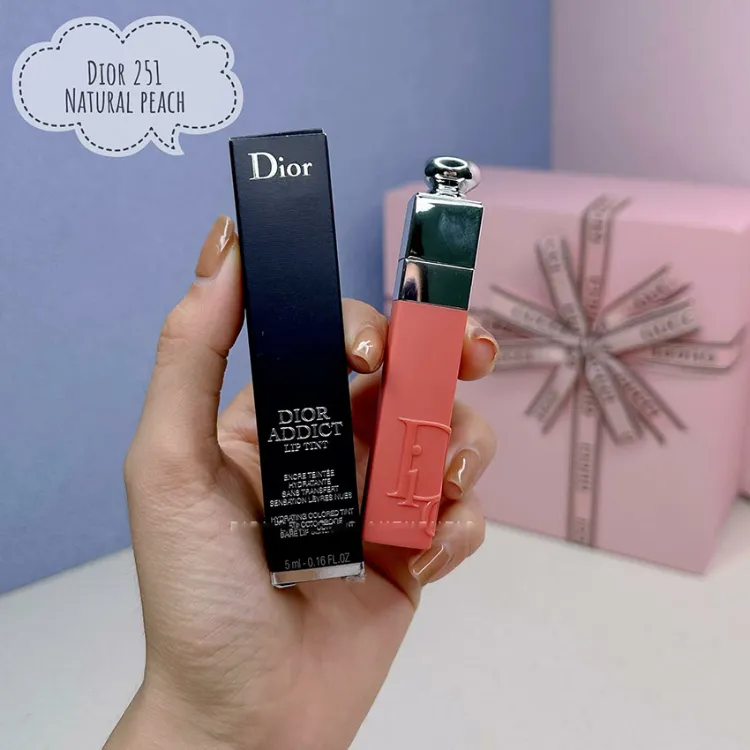 Son Dior Addict Lip Tint 651 Natural Rose Màu Hồng Đất Đẹp Nhất